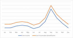 Farm Diversification graph